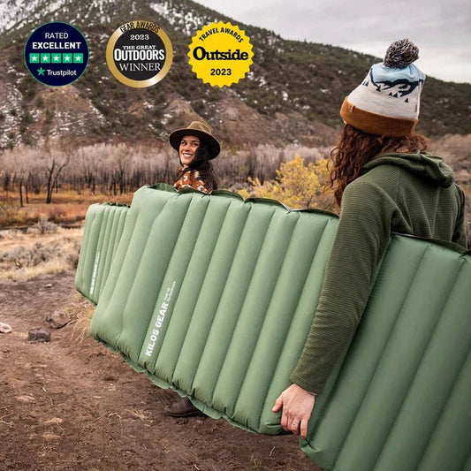 Top - Rated Air Sleeping Pad with Built - in Pump - Trandup